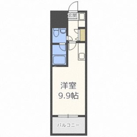 谷町六丁目駅 徒歩5分 4階の物件間取画像